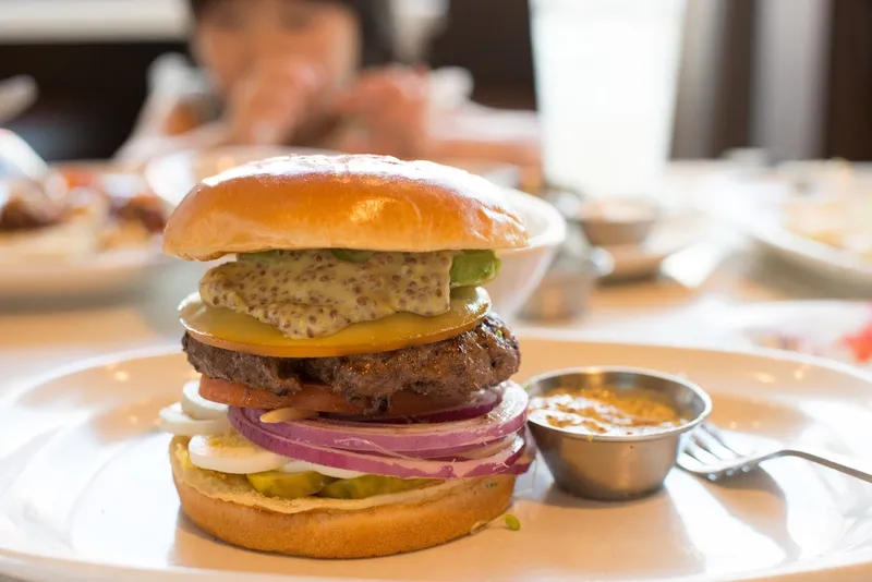 turkey burgers The Counter