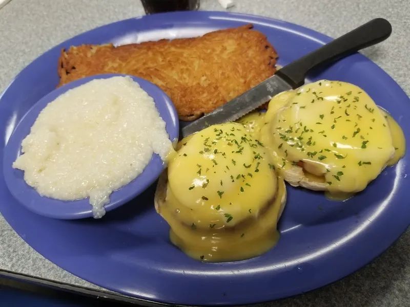 fried eggs Carolina's Diner