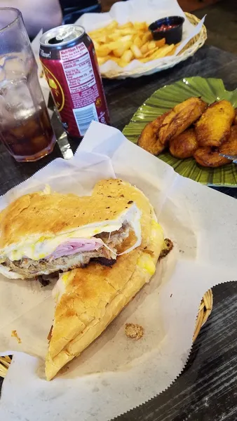 french dip The Latin Pig Cuban Restaurant