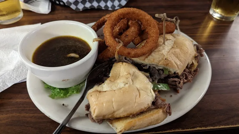 french dip Long Branch Saloon