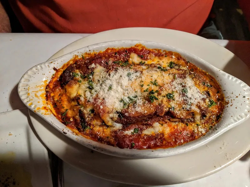 baked ziti Trattoria Pasquale