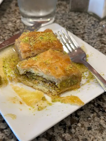 baklava Azar's Mediterranean Grill