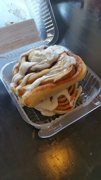 cinnamon rolls Bridge Bread Bakery