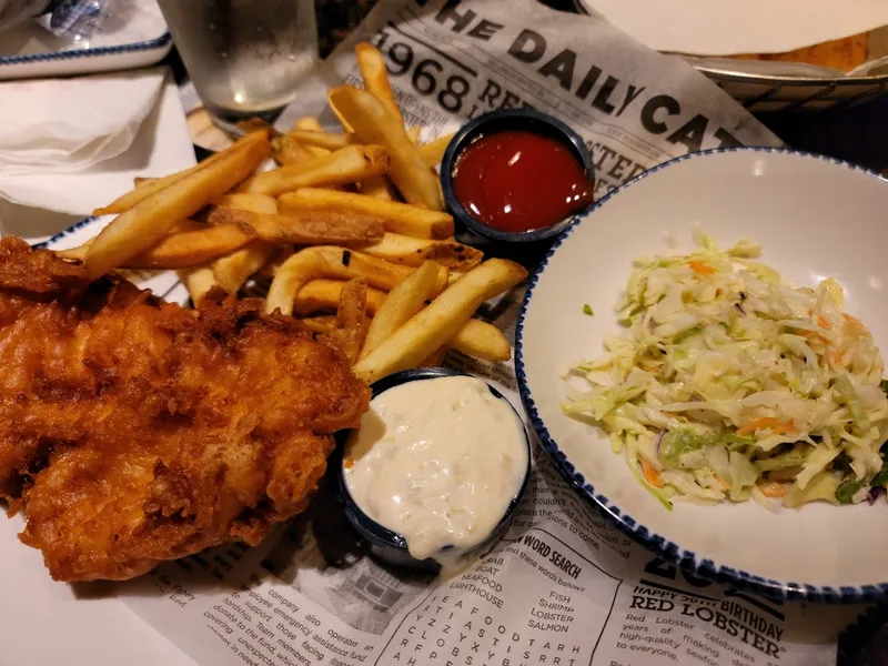 fish and chips Red Lobster