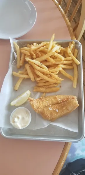 fish and chips Ocean Eddies Seafood Restaurant