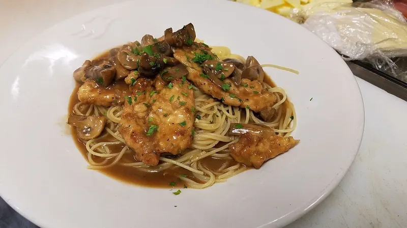 chicken marsala Salvino Cucina Italiana