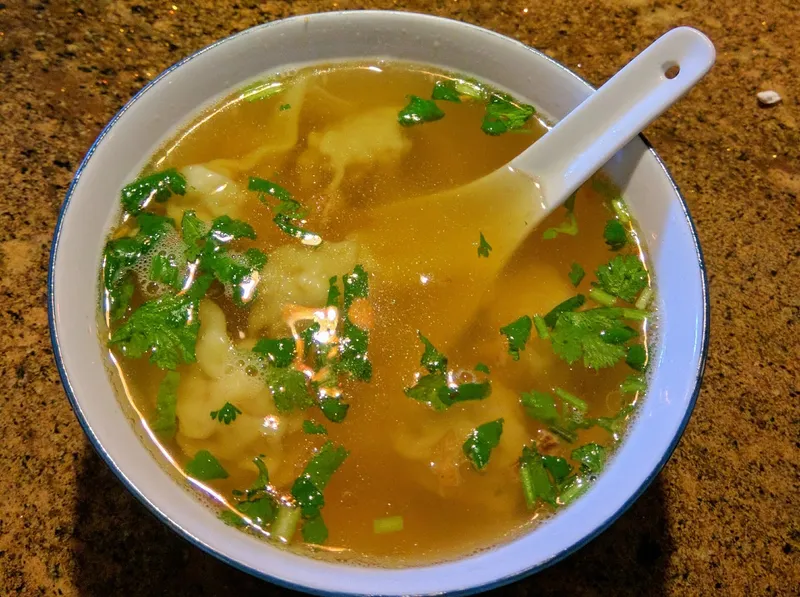 chicken rice soup Vietnam Garden