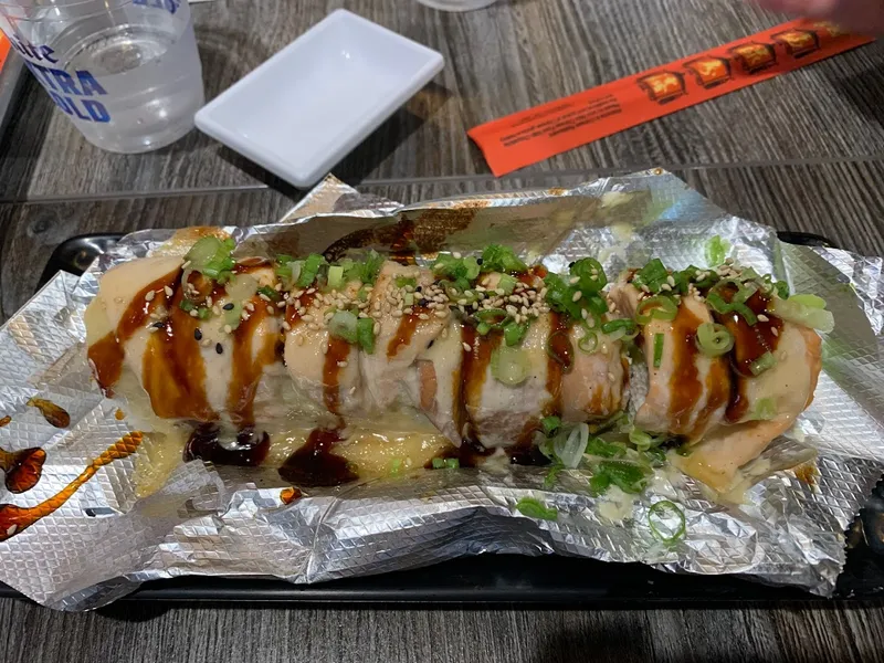 chicken roll Rollin Ramen