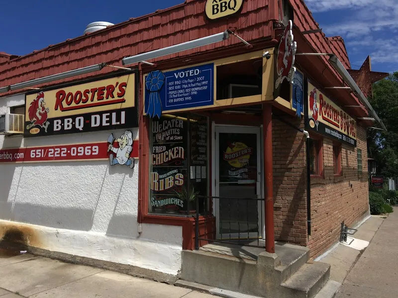 BBQ Restaurants Rooster's BBQ Deli