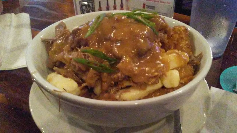 poutine Warriors Taphouse