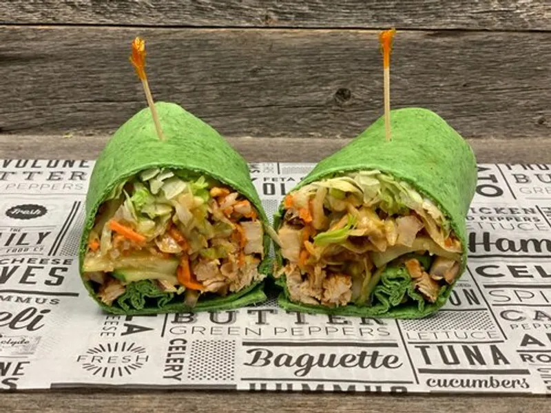 chicken wraps The Daily Creative Food Co.