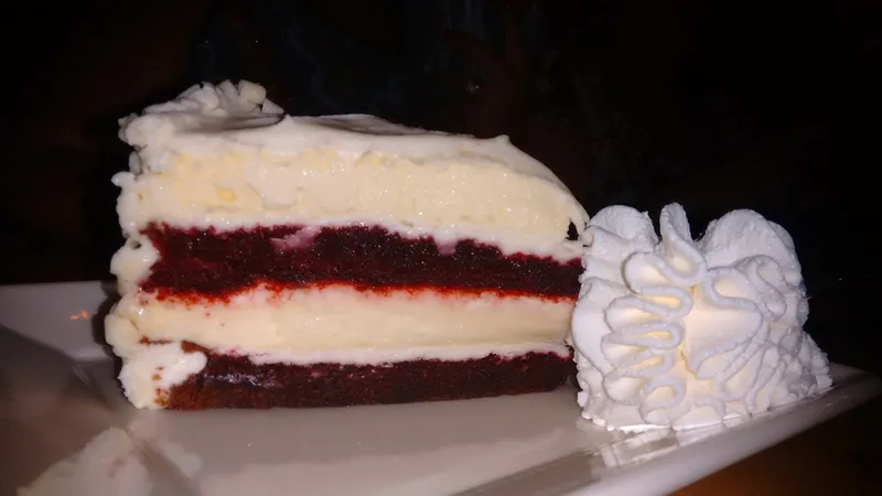 red velvet cake The Cheesecake Factory