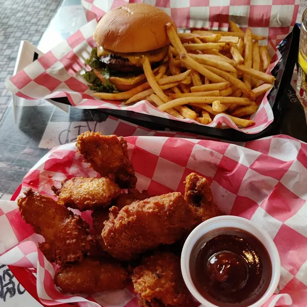 buffalo wings Checker Bar Detroit