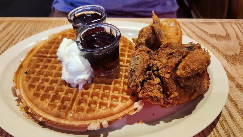 turkey burgers Roscoe's House of Chicken and Waffles