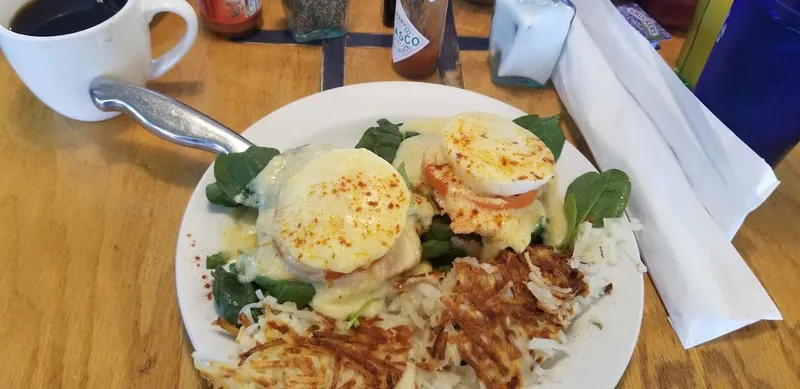 fried eggs Sara’s Family Restaurant