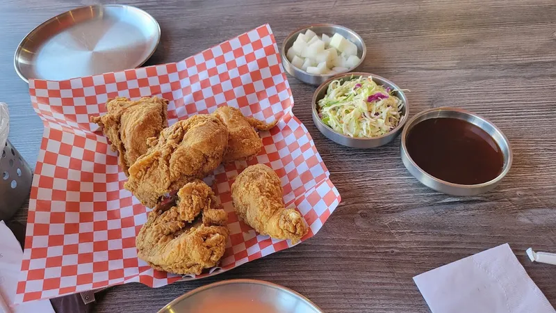 fried chicken Knockout Korean Fried Chicken