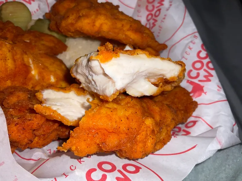 fried chicken Coco Wawa Hot Chicken