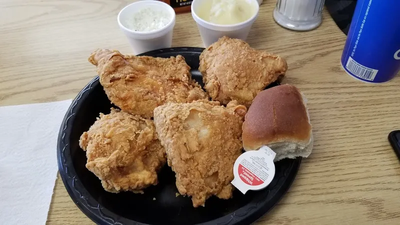 fried chicken Hitching Post Kellogg - World's Best Fried Chicken