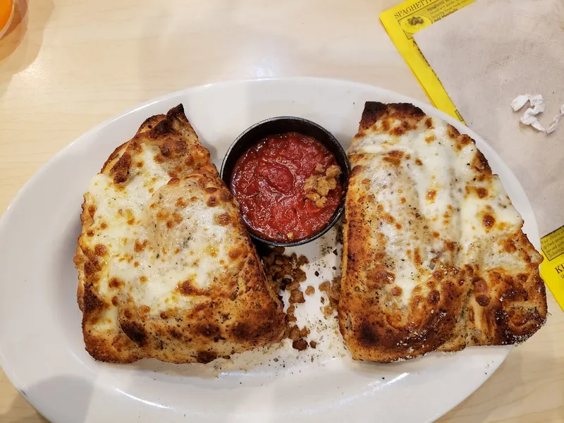 garlic bread Dough Boys Virginia Beach Pizza