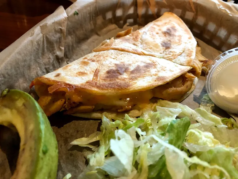 chicken quesadilla Torchys Tacos