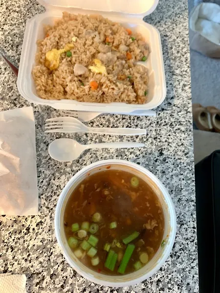 chicken rice soup Rice Wok