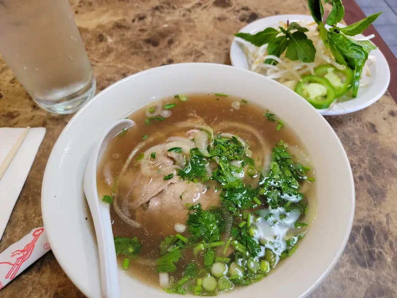 chicken rice soup Phodat Vietnamese Noodles Soup