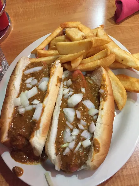 hot dog Cadillac Square Diner