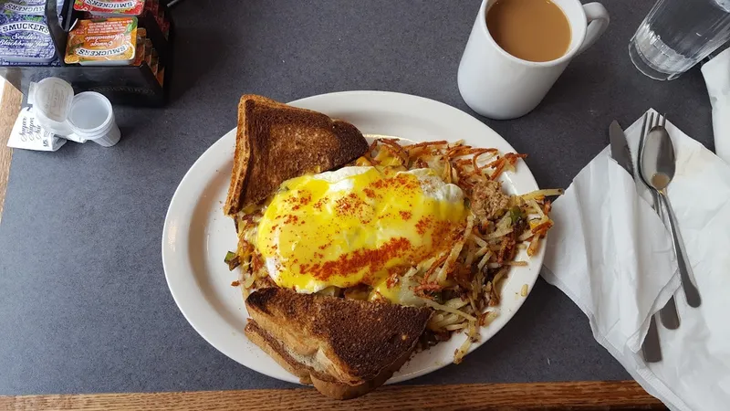 avocado toast Neighborhood Cafe