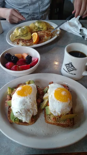 avocado toast Louisiana Cafe