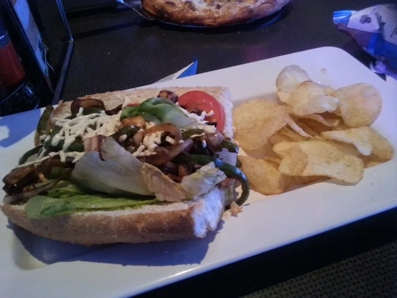 caprese sandwich Mellow Mushroom Arlington