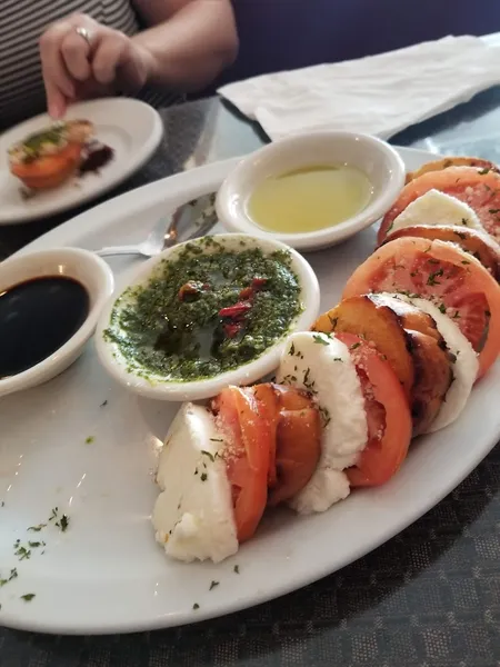 caprese sandwich Cafe Sicilia Arlington