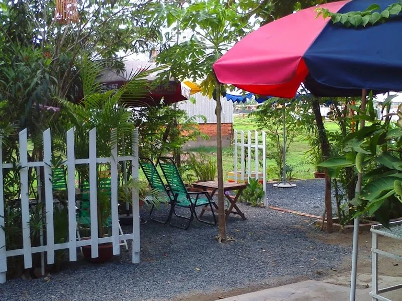 Cafe sân vườn Đồng Xanh
