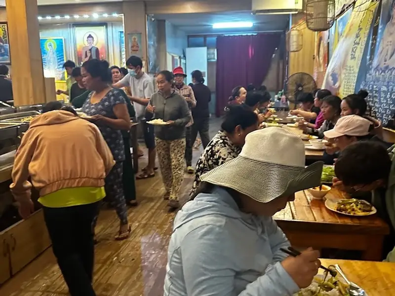 Nhà hàng buffet chay Mãn Tự