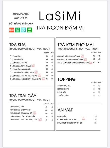 Lasimi - 85 Nguyễn Cư Trinh - Quận 1