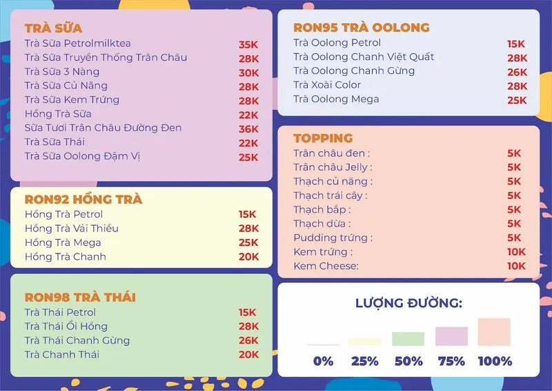 Petrolmilktea - Trà Sữa Cây Xăng