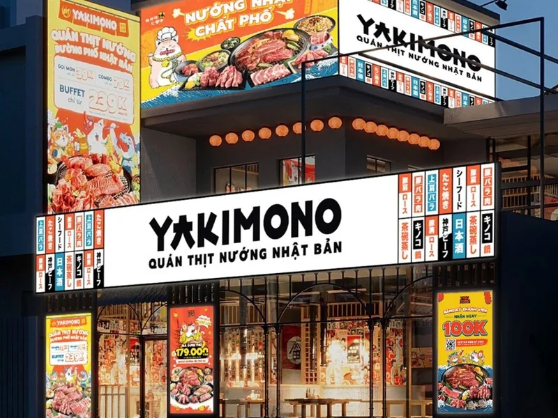 Yakimono Lê Quý Đôn - Quán thịt nướng Nhật Bản