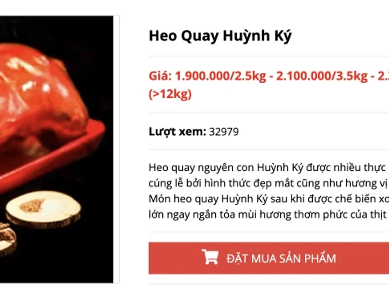 Vịt quay Huỳnh Ký
