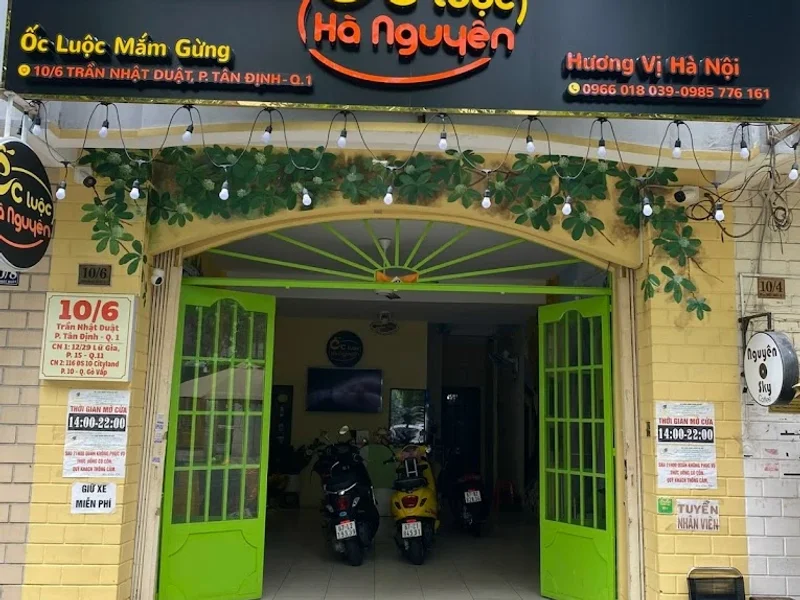 ỐC LUỘC HÀ NGUYÊN