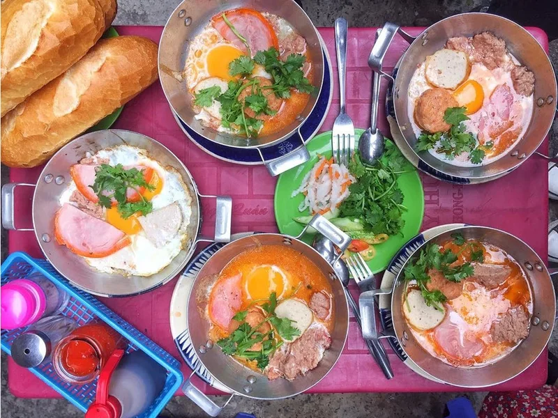 Bánh mì chảo Dì Nữ