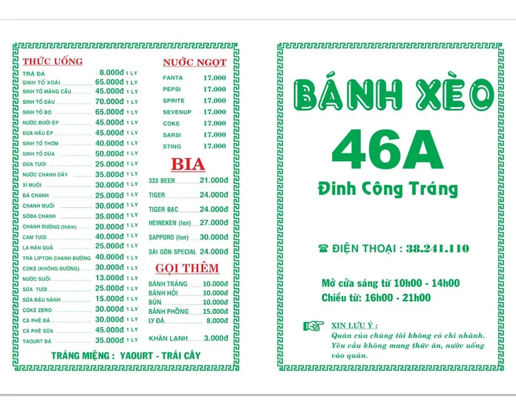 Bánh Xèo 46A