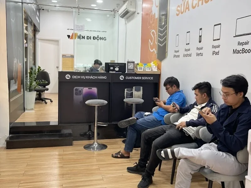 Trung tâm sửa chữa điện thoại uy tín, lấy liền - Viện Di Động 73 Đồng Khởi, Quận 1