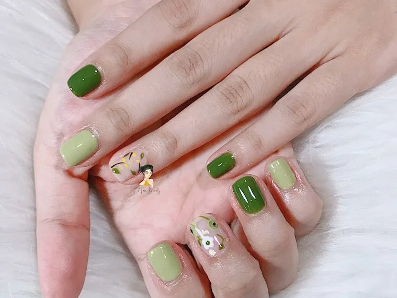 Tiệm làm đẹp Cô Tấm - Tiệm Nail Korea - Nối mi tự nhiên