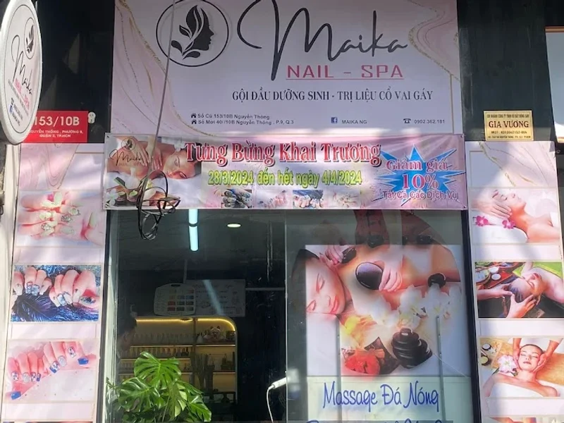 Maika Nail Spa | Gội Đầu Dưỡng Sinh Quận 3