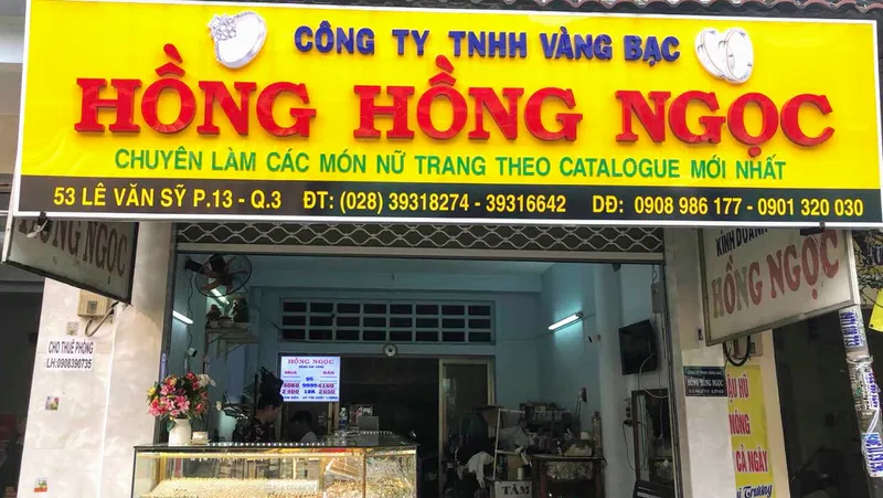 Cửa Hàng Vàng Bạc Hồng Ngọc