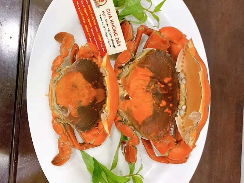 Vựa hải sản sống Cua Không Dây