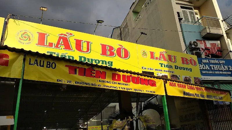 Lẩu bò Tiến Dương