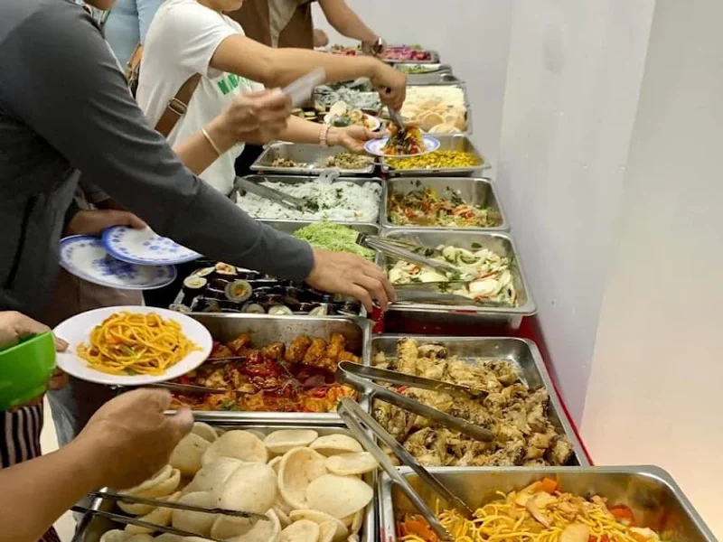 Đặt tiệc buffet tại công ty giá rẻ