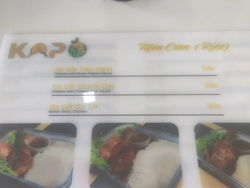 Quán cơm trà sữa KAPO