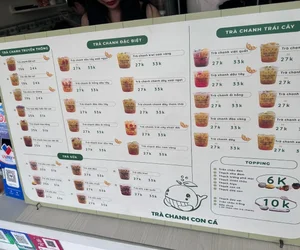 quán trà chanh tại Quận 7