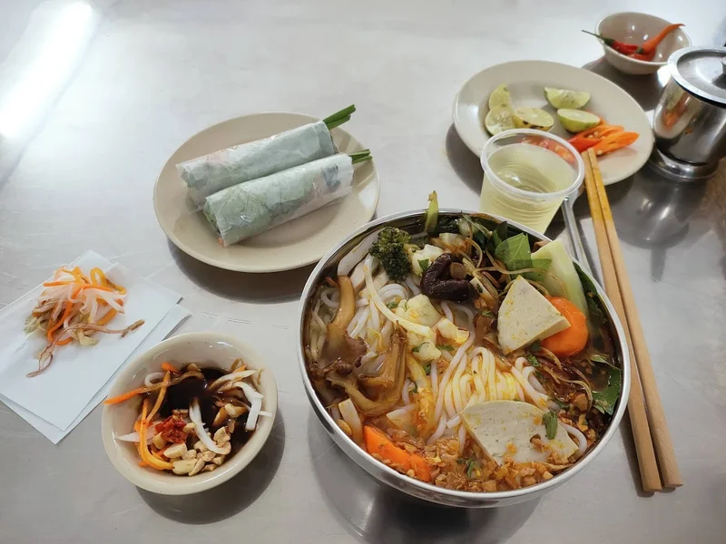 Quán Chay An Hỷ - Cơm tự chọn các món, điểm tâm